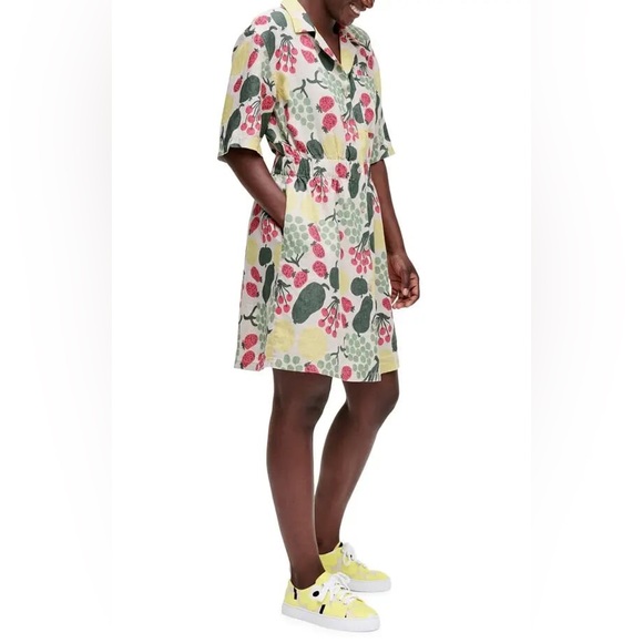 Marimekko Herkku Pieni Tori Linen Shirtdress in EU 40, US M - Picture 8 of 8